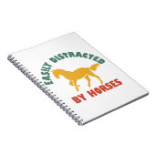 Reiter leicht abgelenkt notizblock (Rechte Seite)