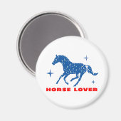 Reiter Lover Magnet (Vorderseite/Rückseite)