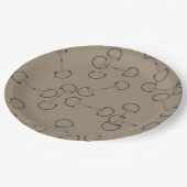 Reiter Lover Pappteller (Schrägansicht)