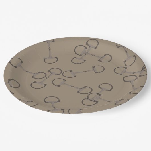 Reiter Lover Pappteller (Schrägansicht)