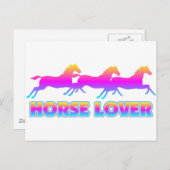 Reiter Lover Postkarte (Vorne/Hinten)