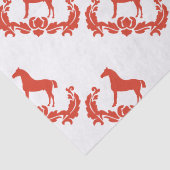 Reiter Lover Seidenpapier (Detail)