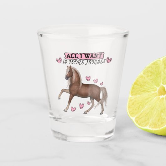 Reiter-Lover-Shot-Glas Schnapsglas (Vorderseite)
