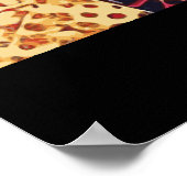 Reiter Lover Wasserfarben Art Poster (Ecke)