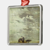 Reiter Ornament Aus Metall (Links)