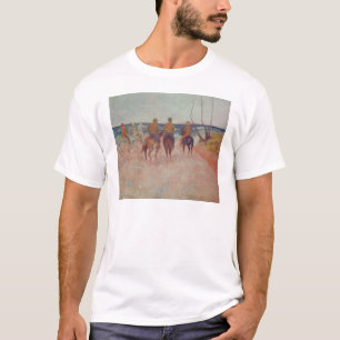 Reiter Paul Gauguins auf dem Strand 1902 T-Shirt