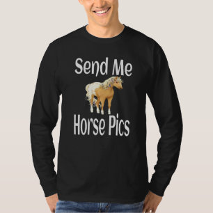 Reiter Pferd Reiter Schicken Sie mir Pferdebilder T-Shirt