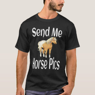 Reiter Pferd Reiter Schicken Sie mir Pferdebilder T-Shirt