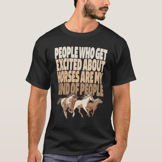 Reiter Pferdereiten T-Shirt (Vorderseite)