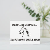 Reiter Postkarte (Stehend Vorderseite)