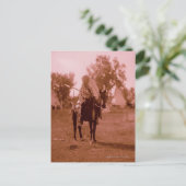 Reiter Postkarte (Stehend Vorderseite)