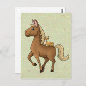 Reiter Postkarte (Vorne/Hinten)