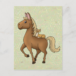 Reiter Postkarte