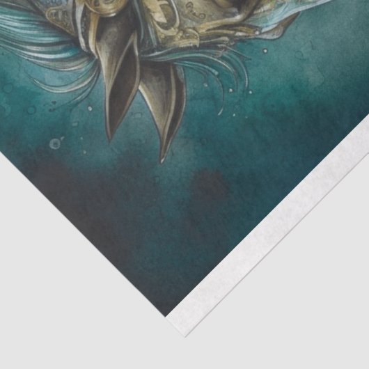 Reiter-Steampunk-1-Decoupage-Papier Seidenpapier (Ausschnitt)