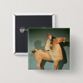 Reiter, von Xianyang, Shaanxi Button (Vorne & Hinten)