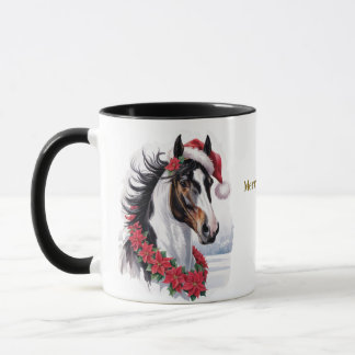 Reiter-Weihnachts-Kaffeetasse Tasse