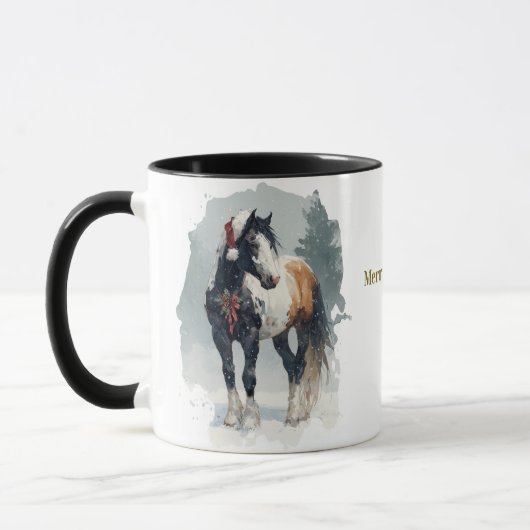 Reiter-Weihnachts-Kaffeetasse Tasse (Links)