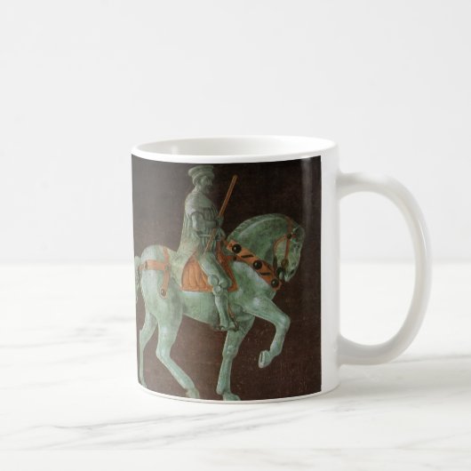 Reiterdenkmal an Sir John Hawkwood, Uccello Kaffeetasse (Rechts)