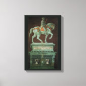 Reiterdenkmal an Sir John Hawkwood, Uccello Leinwanddruck (Vorderseite)