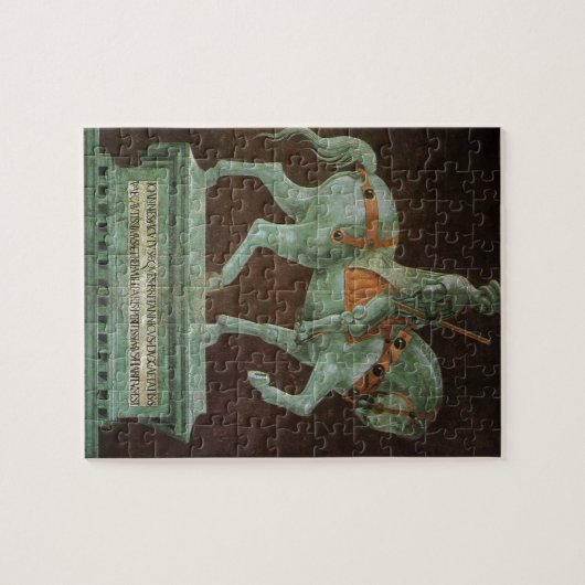 Reiterdenkmal an Sir John Hawkwood, Uccello Puzzle (Horizontal)