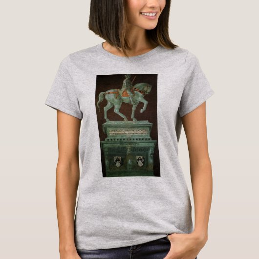 Reiterdenkmal an Sir John Hawkwood, Uccello T-Shirt (Vorderseite)
