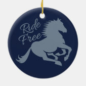 Reiterfreies Sonderschmuck Keramikornament (Hinten)