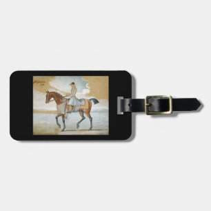 ReiterGodolphin arabisches Thoroughbred-Pferd Gepäckanhänger