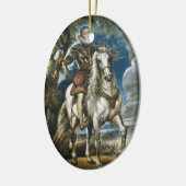 Reiterporträt des Herzogs von Lerma Rubens Keramikornament (Links)
