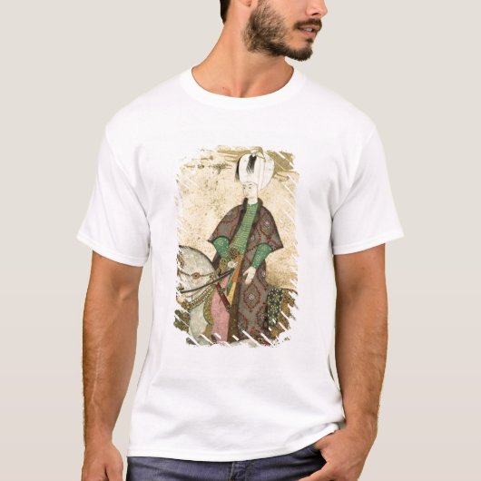 Reiterporträt des Sultans Osman II 1618 T-Shirt (Vorderseite)