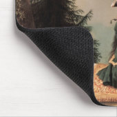 Reiterporträt von Catherine II Mousepad (Ecke)