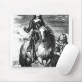 Reiterporträt von Charles I Mousepad (Mit Mouse)