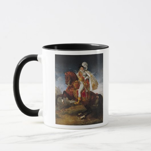 Reiterporträt von Jerome Bonaparte 1808 Tasse (Links)