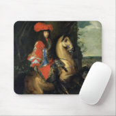 Reiterporträt von Louis XIV Mousepad (Mit Mouse)