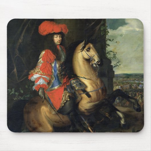 Reiterporträt von Louis XIV Mousepad (Vorne)