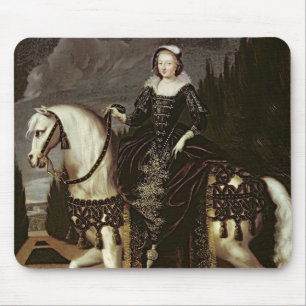 Reiterporträt von Marie de Medici Mousepad