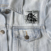 Reiterporträt von Oliver Cromwell Button (Beispiel)