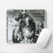 Reiterporträt von Oliver Cromwell Mousepad (Mit Mouse)