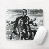 Reiterporträt von Oliver Cromwell Mousepad (Mit Mouse)