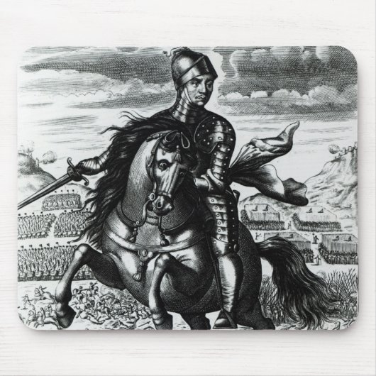 Reiterporträt von Oliver Cromwell Mousepad (Vorne)