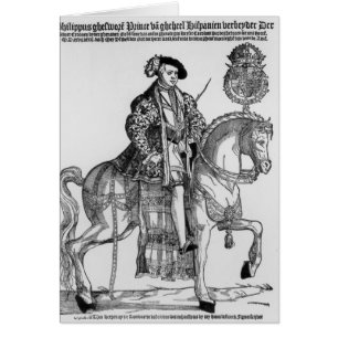 Reiterporträt von Philip II von Spanien
