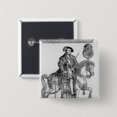 Reiterporträt von Philip II von Spanien Button (Vorne & Hinten)