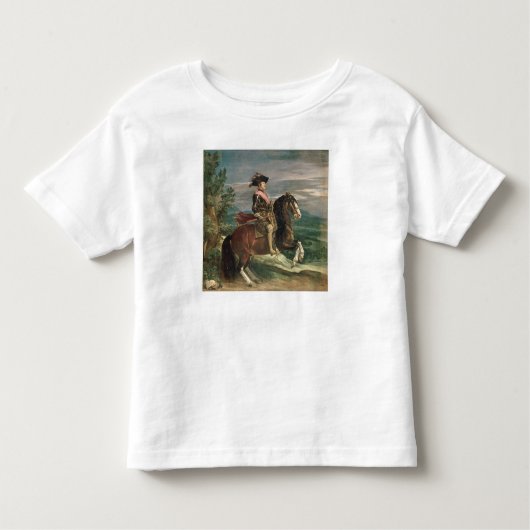 Reiterporträt von Philip IV c.1636 Kleinkind T-shirt (Vorderseite)