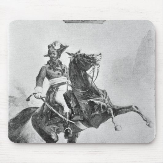 Reiterporträt von Thomas Alexandre Mousepad (Vorne)