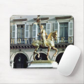 Reiterstatue von Jeanne d'Arc Mousepad (Mit Mouse)