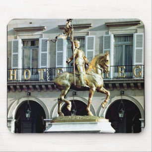 Reiterstatue von Jeanne d'Arc Mousepad