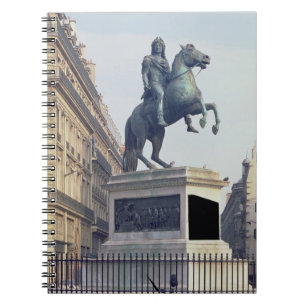 Reiterstatue von König Louis XIV (1816-22) (bro Notizblock