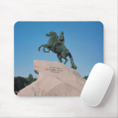 Reiterstatue von Peter I das große, 1782 Mousepad (Mit Mouse)