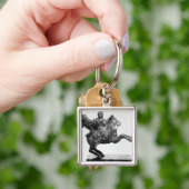 Reiterstatuette von Alexander der Große Schlüsselanhänger (Hand)