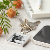 Reiterstatuette von Alexander der Große Schlüsselanhänger (Seite)