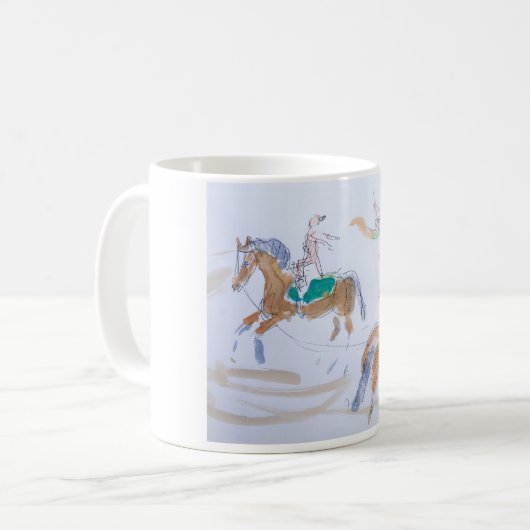 Reitervaulting-Tasse Kaffeetasse (Vorderseite Links)